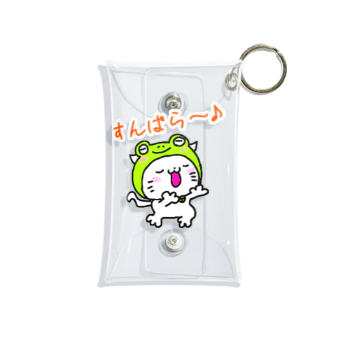 みちカエルちゃん Mini Clear Multipurpose Case