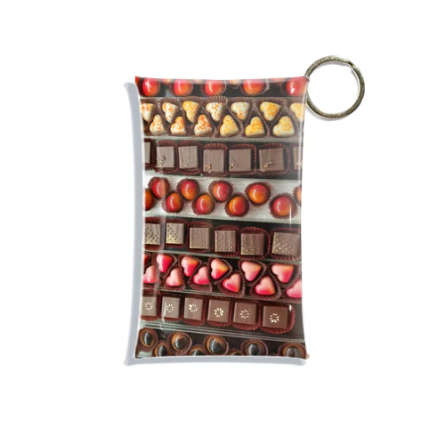 チョコレート Mini Clear Multipurpose Case