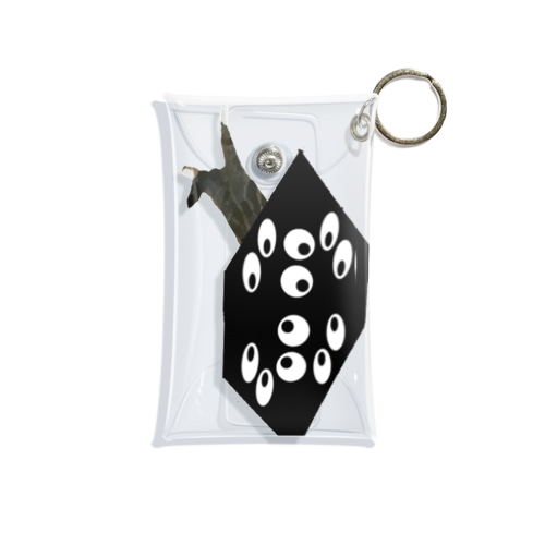 スリスリボックス猫 Mini Clear Multipurpose Case