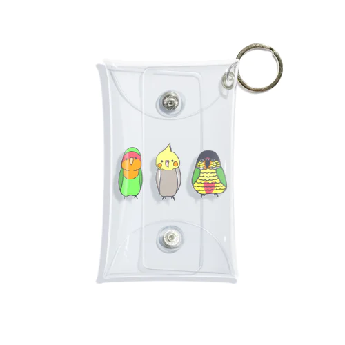 名前なしカラー版　よもぽぽぴぃ Mini Clear Multipurpose Case