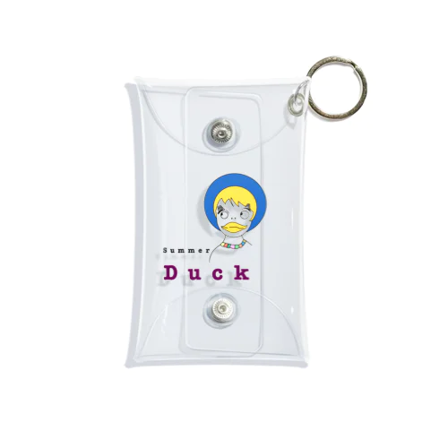 Summer Duck Mini Clear Multipurpose Case