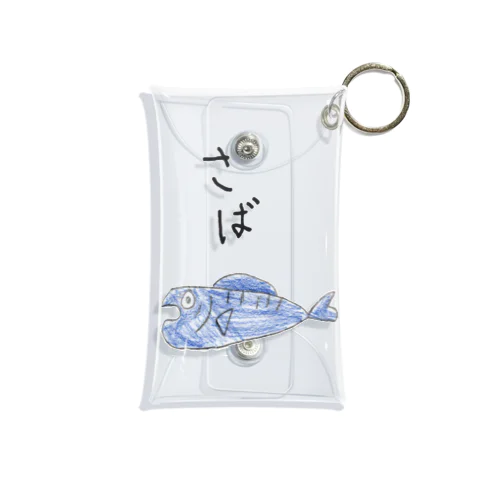 さば Mini Clear Multipurpose Case