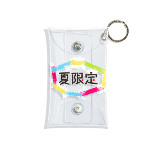 夏限定 Mini Clear Multipurpose Case