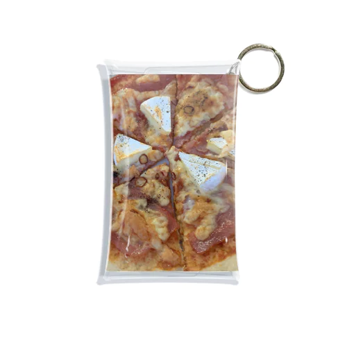 食いしん坊さんのピザ Mini Clear Multipurpose Case