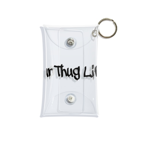Thug Life tee Mini Clear Multipurpose Case