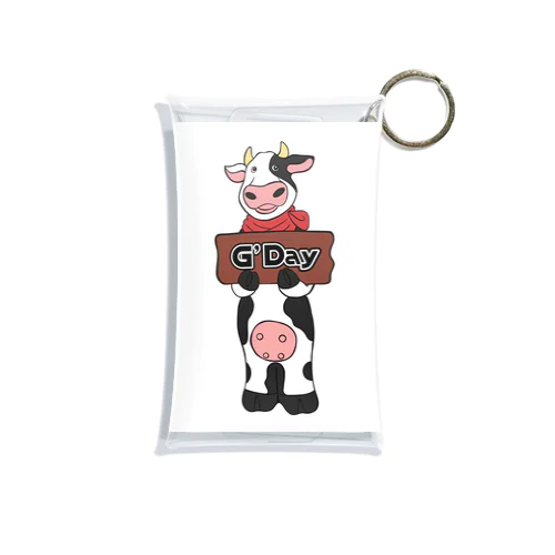 グッデイcow ミニクリアマルチケース