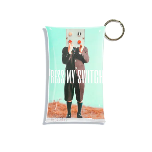 【PRESS MY SWICH】 Mini Clear Multipurpose Case