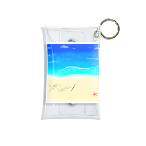 summer vacation Mini Clear Multipurpose Case