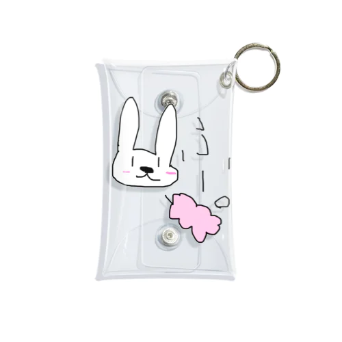 ふーっと、ふーちゃん Mini Clear Multipurpose Case