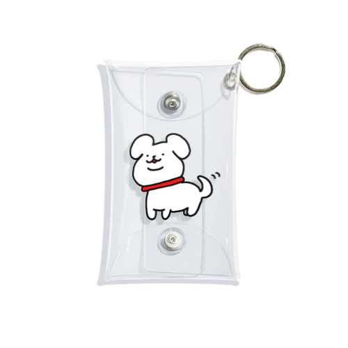 ぽっちゃり犬 Mini Clear Multipurpose Case