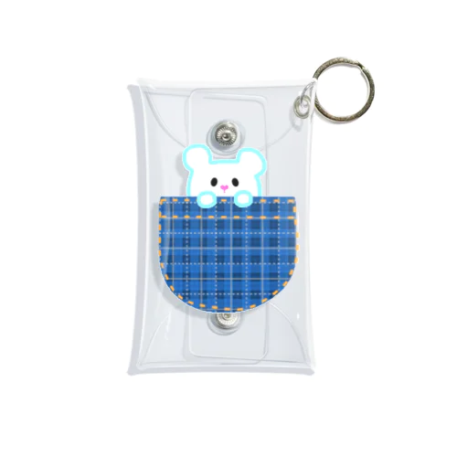 白くまくんinポケット Mini Clear Multipurpose Case