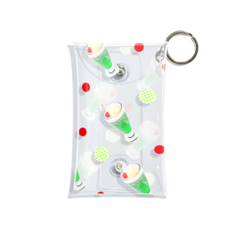 メロンソーダ Mini Clear Multipurpose Case