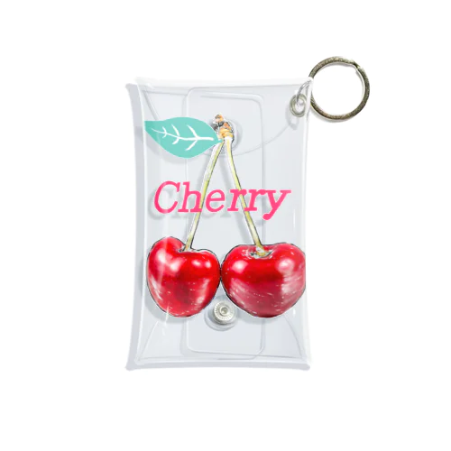 さくらんぼ Mini Clear Multipurpose Case