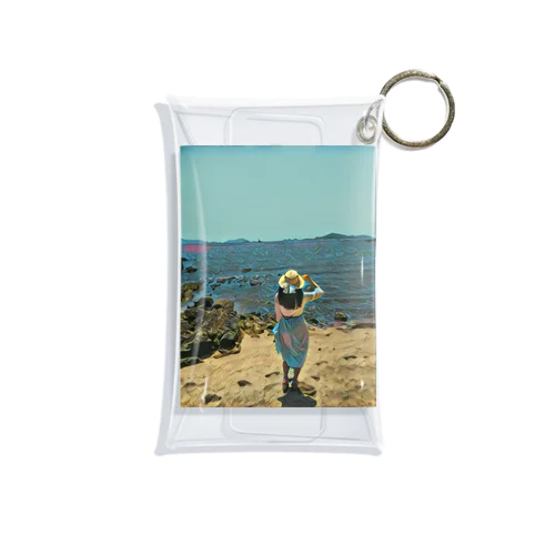 Sea girl Mini Clear Multipurpose Case