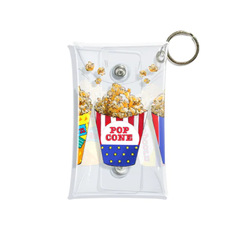 ポップコーン Mini Clear Multipurpose Case