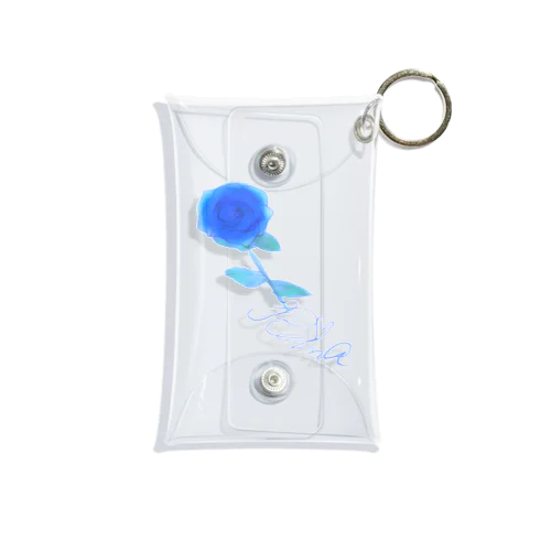 BLUE ROSE Mini Clear Multipurpose Case