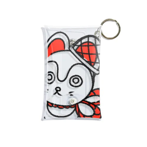 福犬ちゃん　タケかご Mini Clear Multipurpose Case