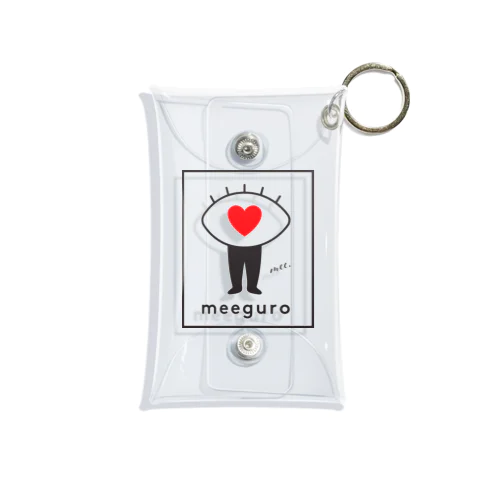 meeguroくん（キュン） Mini Clear Multipurpose Case