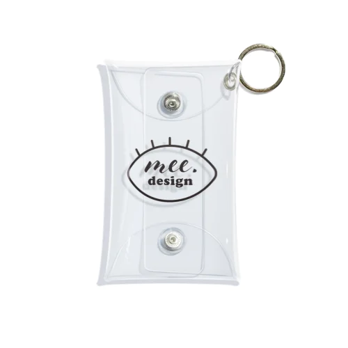 mee.design logo Mini Clear Multipurpose Case