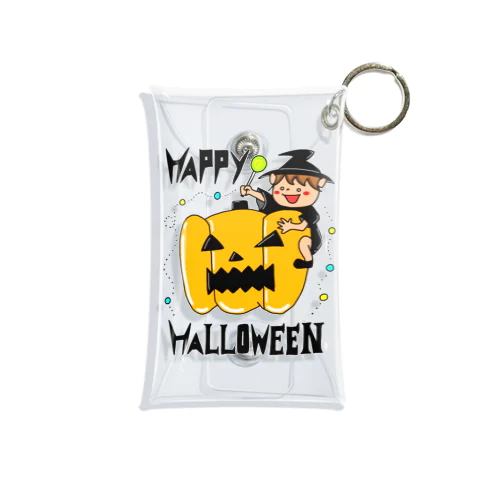 ハッピーハロウィン！ Mini Clear Multipurpose Case