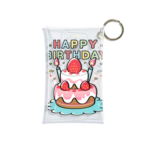 CT61HAPPY BRITHDAY  Mini Clear Multipurpose Case