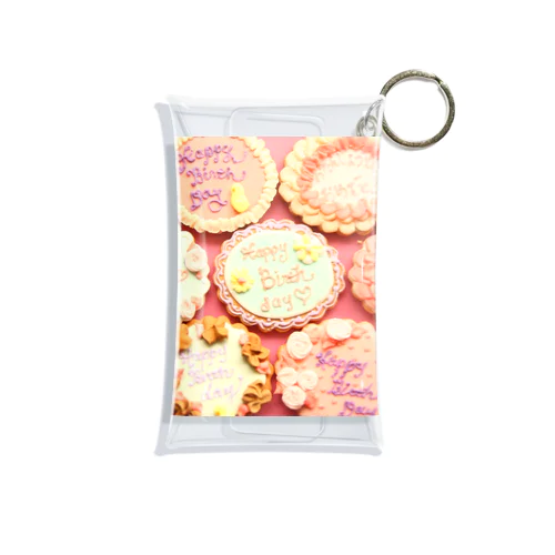 many birthday cookies Mini Clear Multipurpose Case