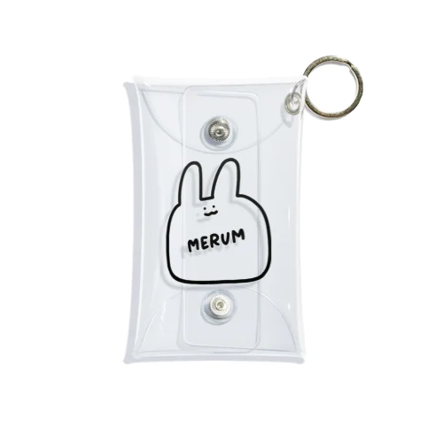 餅うさぎ   merum Mini Clear Multipurpose Case