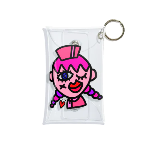 crazy  nurse ！ Mini Clear Multipurpose Case