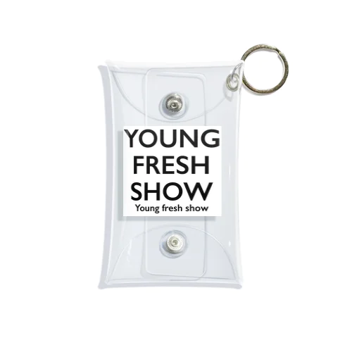 YOUNG FRESH SHOW Mini Clear Multipurpose Case