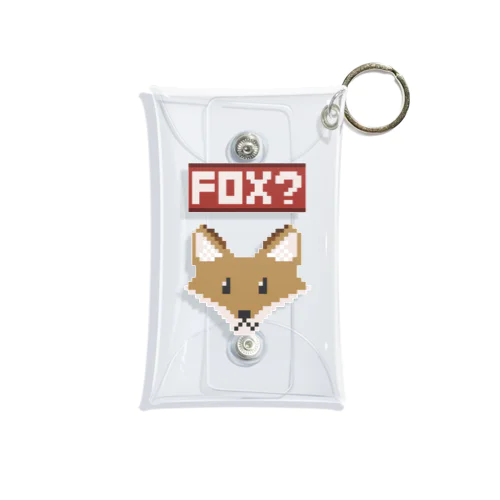 FOX？/clear Mini Clear Multipurpose Case