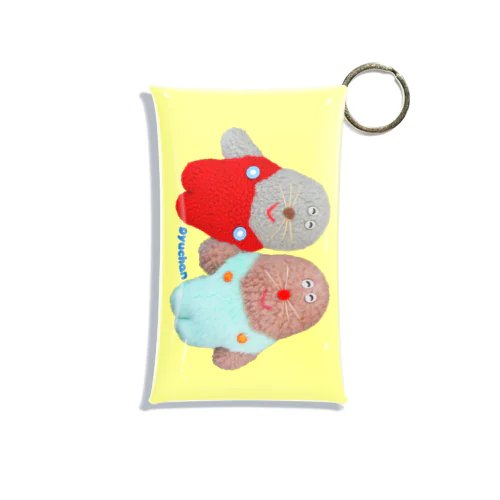 ぎゅーちゃん Mini Clear Multipurpose Case