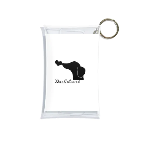 Dachshund Mini Clear Multipurpose Case