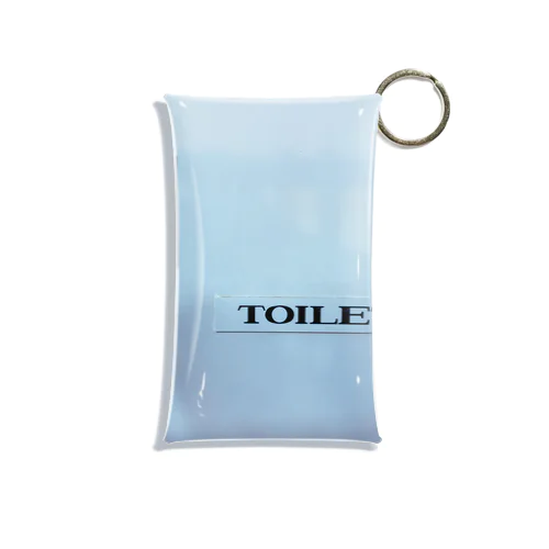 toilet Mini Clear Multipurpose Case