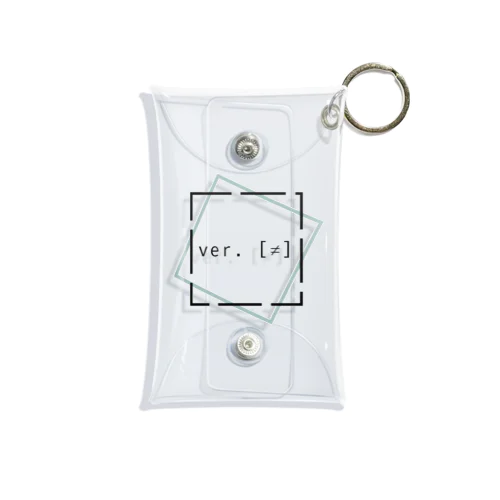 ver.[null / logo] Mini Clear Multipurpose Case