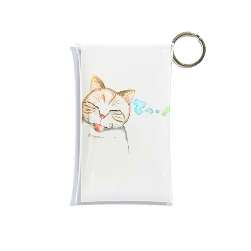 猫ちゃんシリーズ Mini Clear Multipurpose Case