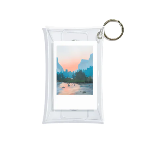 Polaroid: mountain  Mini Clear Multipurpose Case