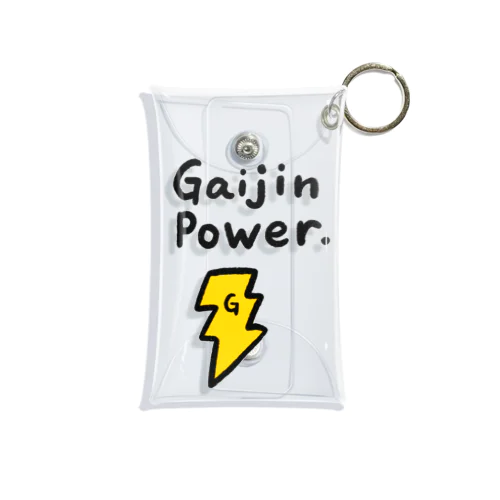 外人パワー Gaijin Power Mini Clear Multipurpose Case