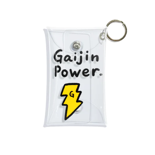 外人パワー Gaijin Power ミニクリアマルチケース