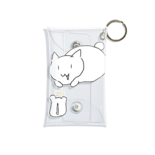 捕食ポてにゃん Mini Clear Multipurpose Case