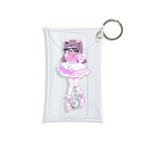 美少女A Mini Clear Multipurpose Case