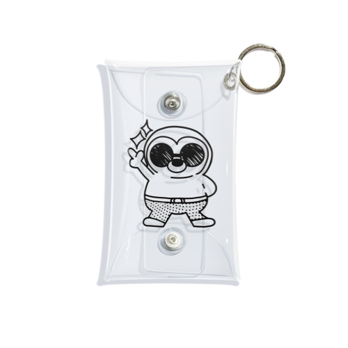 みんなちがってみんないい　ディスコくん Mini Clear Multipurpose Case