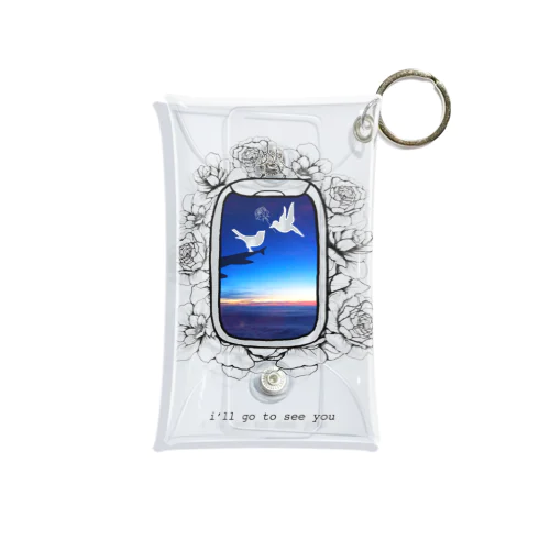 i'll go to see you Mini Clear Multipurpose Case