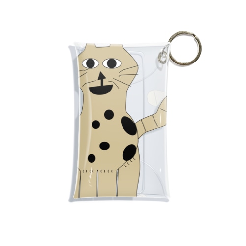 変なぬっこ Mini Clear Multipurpose Case