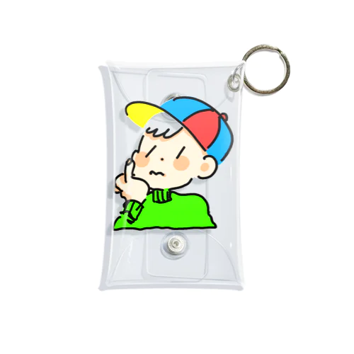 なやみくん Mini Clear Multipurpose Case