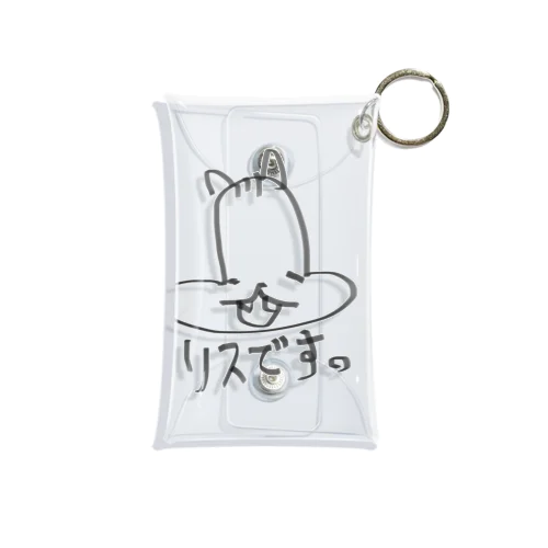 りすのりす Mini Clear Multipurpose Case