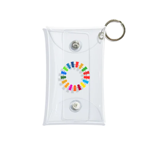 SDGs JAPAN Mini Clear Multipurpose Case