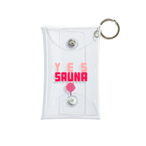 YES SAUNA Mini Clear Multipurpose Case