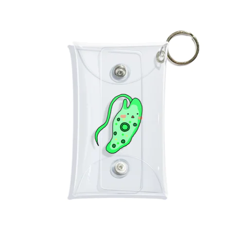 【理系】ユーグレナ｜【Science goods】Euglena 미니 투명 동전 지갑