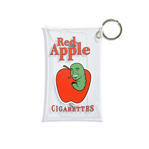 Red Apple Cigarettes Mini Clear Multipurpose Case