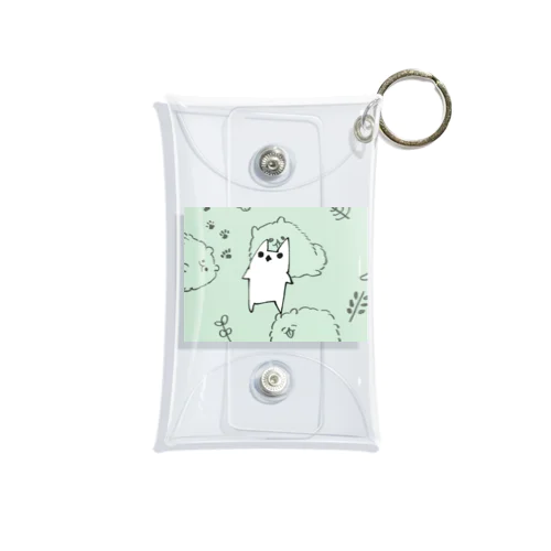 しろいねこ Mini Clear Multipurpose Case